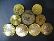 Юбил.1, 2, 10, 25 руб 1999-2011г наборами и отдельно НАБОР 2011г 9 монет