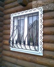 Решетки на окна кованые. Изготовление под заказ